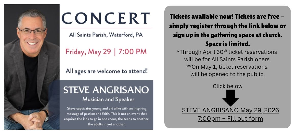 Steve Angrisano concert